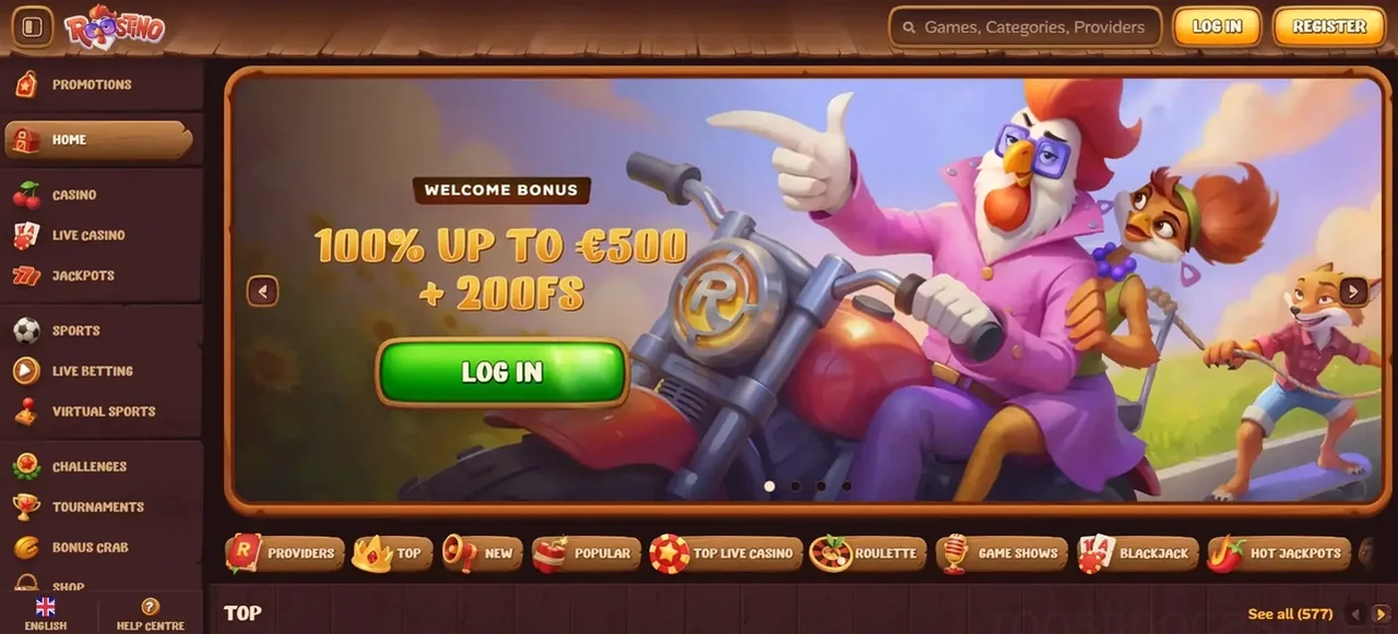 Roostino Casino Casino